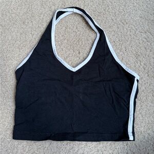 SHEIN Black and White Crop Top